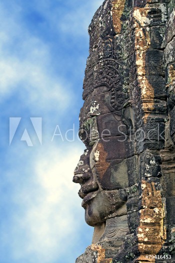 Bild på Buddha face